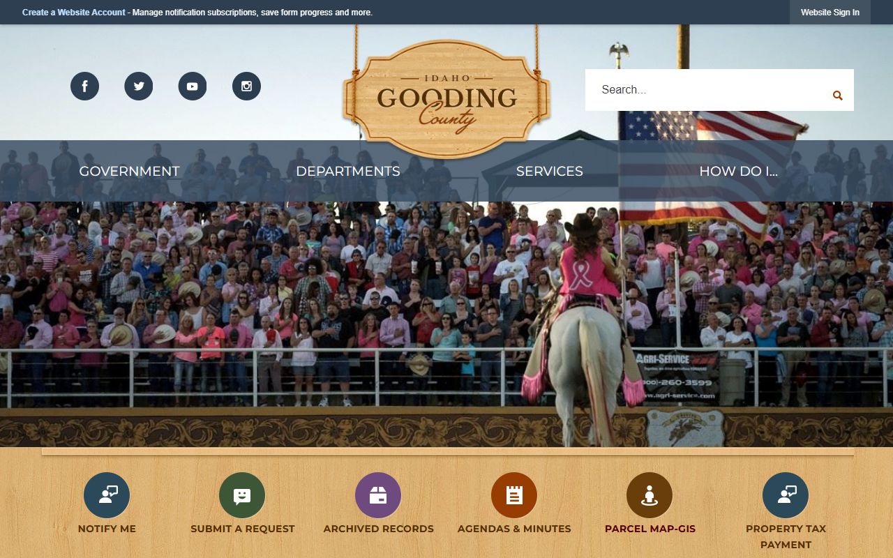 Gooding County Court records official county website